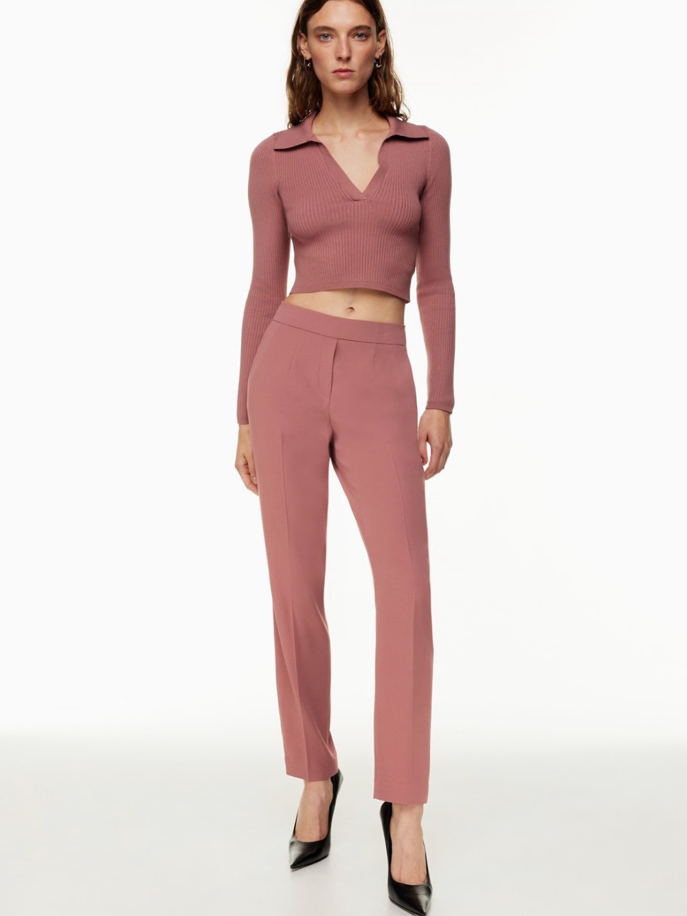 Aritzia Babaton Conan Pant Mid Rise Trouser